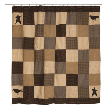 Kettle Grove Primitive Shower Curtain 72